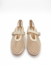 Carica l'immagine nel visualizzatore di Gallery, Ballerina Mary Jane in Rete Tecnica ed Eco-Pelle 4 Colori
