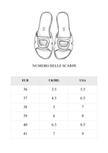 Carica l'immagine nel visualizzatore di Gallery, Ciabattine in Vera Pelle con Fibbia Dorata - Made in Italy
