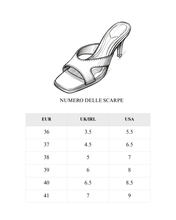 Carica l'immagine nel visualizzatore di Gallery, Sandali Sabot Eleganti in Ecopelle con Tacco e Impunture a Contrasto