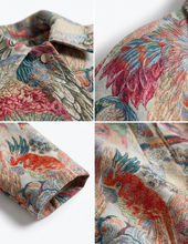 Carica l'immagine nel visualizzatore di Gallery, Giacca Jacquard Design Artistico con Ricamo 3D