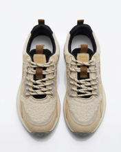Carica l'immagine nel visualizzatore di Gallery, Sneakers Donna in Vera Pelle con Inserti in Rete Tecnica e Dettagli Laminati