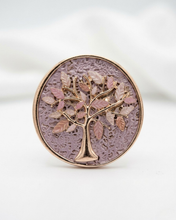 Carica l'immagine nel visualizzatore di Gallery, Spilla Magnetica a Forma di Albero della Vita in Acciaio – Eleganza Senza Fori