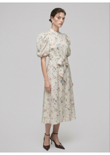 Carica l'immagine nel visualizzatore di Gallery, ABITO LUNGO MANICA CORTA CON STRASS