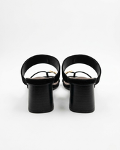 Carica l'immagine nel visualizzatore di Gallery, Muli con Tacco e Infradito in Ecopelle Scamosciata