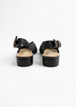 Carica l'immagine nel visualizzatore di Gallery, Scarpe Slingback a Punta con Trama Intrecciata