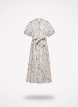 Carica l'immagine nel visualizzatore di Gallery, ABITO LUNGO MANICA CORTA CON STRASS