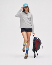 Carica l'immagine nel visualizzatore di Gallery, Sneakers Donna in Vera Pelle con Inserti in Rete Tecnica e Dettagli Laminati