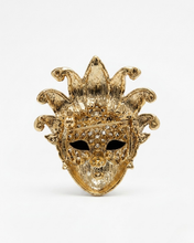 Carica l'immagine nel visualizzatore di Gallery, Spilla a Forma di Maschera Veneziana con Cristalli – Eleganza Scenografica
