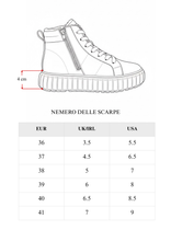 Carica l'immagine nel visualizzatore di Gallery, SNESKERS IN PELLE DI AGNELLO CON CACHEMIRE DENTRO