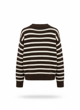 Carica l'immagine nel visualizzatore di Gallery, CARDIGAN A RIGHE MADE IN ITALY