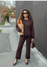 Carica l&#39;immagine nel visualizzatore di Gallery, Pantaloni Luxe di Completo in Viscosa Mista – Taglia Unica, Morbida e Strutturata
