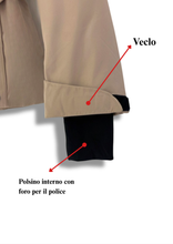 Carica l&#39;immagine nel visualizzatore di Gallery, Giacca da Sci Impermeabile con Cappuccio in Pelliccia Sintetica – Eleganza e Performance Fango
