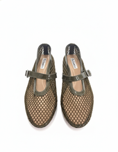 Carica l'immagine nel visualizzatore di Gallery, Ballerina Mary Jane in Rete Tecnica ed Eco-Pelle 4 Colori
