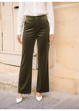 Carica l&#39;immagine nel visualizzatore di Gallery, PANTALONI DA COMPLETO VELLUTO DRITTI
