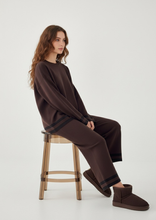 Carica l&#39;immagine nel visualizzatore di Gallery, Pantaloni Luxe di Completo in Viscosa Mista – Taglia Unica, Morbida e Strutturata
