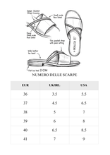 Carica l'immagine nel visualizzatore di Gallery, Sandalo Flat in Morbida Nappa con Dettaglio Lucente - Artigianato Italiano
