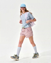 Carica l'immagine nel visualizzatore di Gallery, Sneakers Donna in Vera Pelle con Inserti in Rete Tecnica e Dettagli Laminati
