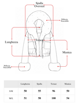 Carica l&#39;immagine nel visualizzatore di Gallery, Piumino Nero Corto Impermeabile con Cappuccio e Pelliccia Staccabile
