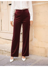 Carica l&#39;immagine nel visualizzatore di Gallery, PANTALONI DA COMPLETO VELLUTO DRITTI
