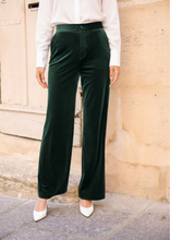 Carica l&#39;immagine nel visualizzatore di Gallery, PANTALONI DA COMPLETO VELLUTO DRITTI
