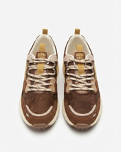 Carica l'immagine nel visualizzatore di Gallery, Sneakers Donna in Vera Pelle con Inserti in Rete Tecnica e Dettagli Laminati
