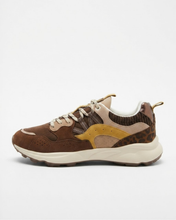 Carica l'immagine nel visualizzatore di Gallery, Sneakers Donna in Vera Pelle con Inserti in Rete Tecnica e Dettagli Laminati
