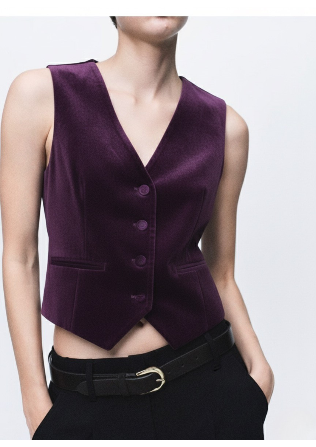 GILET DA COMPLETO VELLUTO