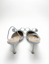 Carica l'immagine nel visualizzatore di Gallery, Décolleté Slingback in Raso con Maxi Fiocco Gioiello 4 Colori
