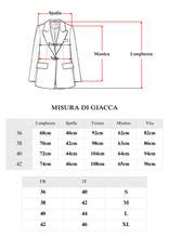 Carica l&#39;immagine nel visualizzatore di Gallery, BLAZER DA COMPLETO VELLUTO COLLO REVERS
