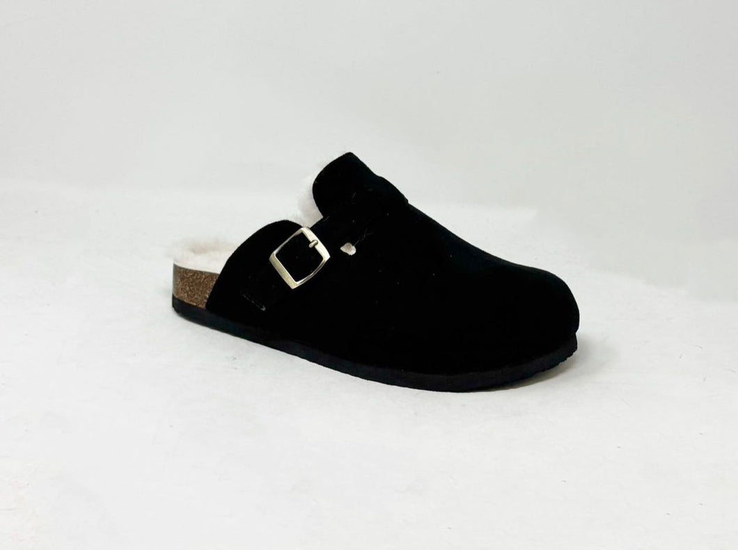 Sabot con pelliccia sintetica