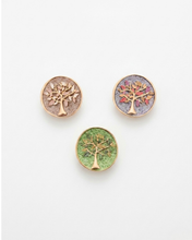 Carica l'immagine nel visualizzatore di Gallery, Spilla Magnetica a Forma di Albero della Vita in Acciaio – Eleganza Senza Fori
