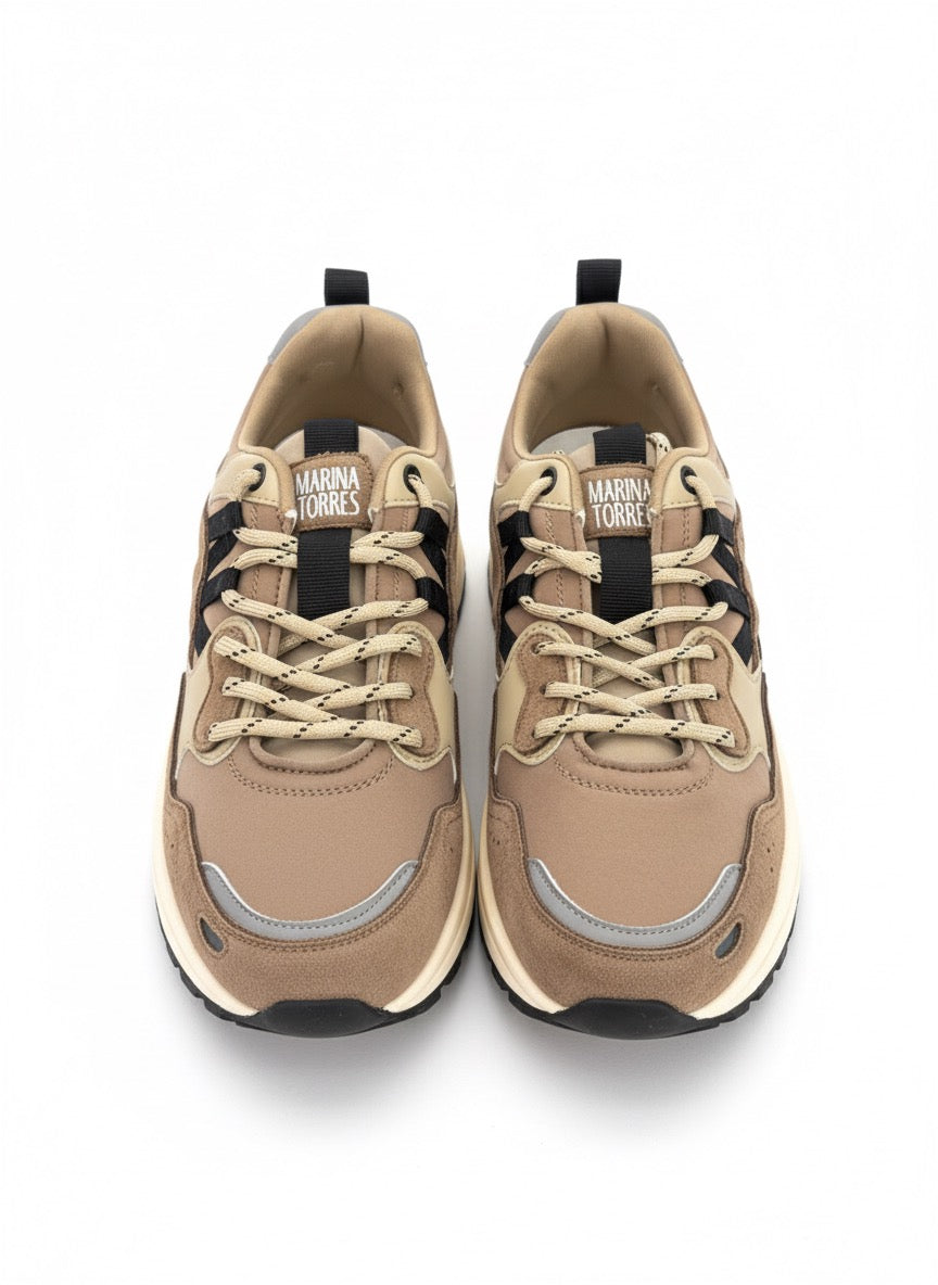 SNEAKER LEGGERA IN PELLE DI VITELLO SCAMOSCIATA CON SOLETTA MEMORY FOAM