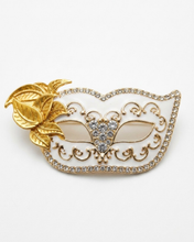 Carica l'immagine nel visualizzatore di Gallery, Spille a Maschera Veneziana - Eleganza e Tradizione in Acciaio Inossidabile
