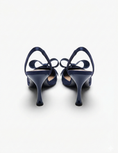 Carica l'immagine nel visualizzatore di Gallery, Décolleté Slingback in Raso con Maxi Fiocco Gioiello 4 Colori
