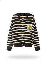 Carica l&#39;immagine nel visualizzatore di Gallery, CARDIGAN A RIGHE MADE IN ITALY
